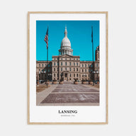 Lansing Portrait Color No 1 Poster