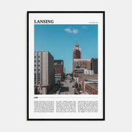 Lansing Travel Color No 2 Poster