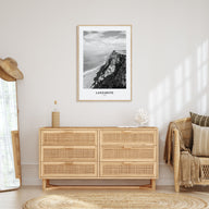 Lanzarote Portrait B&W Poster