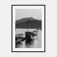 Laos Photo B&W Poster
