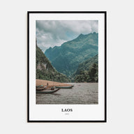 Laos Portrait Color Poster