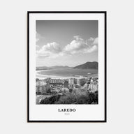 Laredo, Spain Portrait B&W Poster
