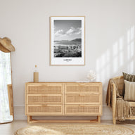 Laredo, Spain Portrait B&W Poster