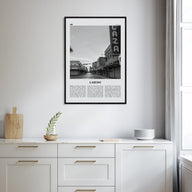 Laredo, Texas Travel B&W Poster