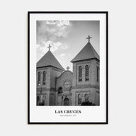 Las Cruces Portrait B&W Poster
