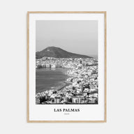 Las Palmas Portrait B&W Poster