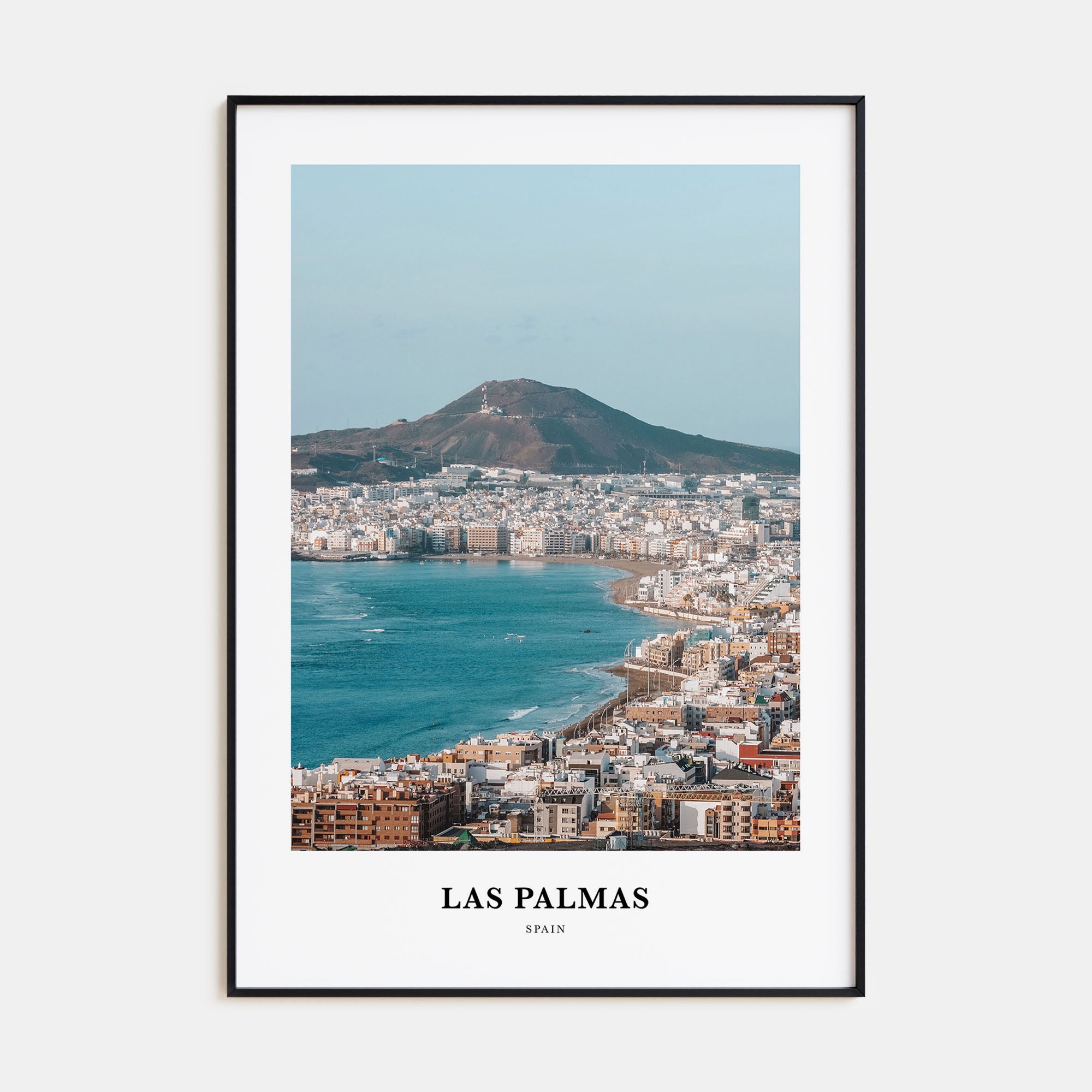Las Palmas Portrait Color Poster