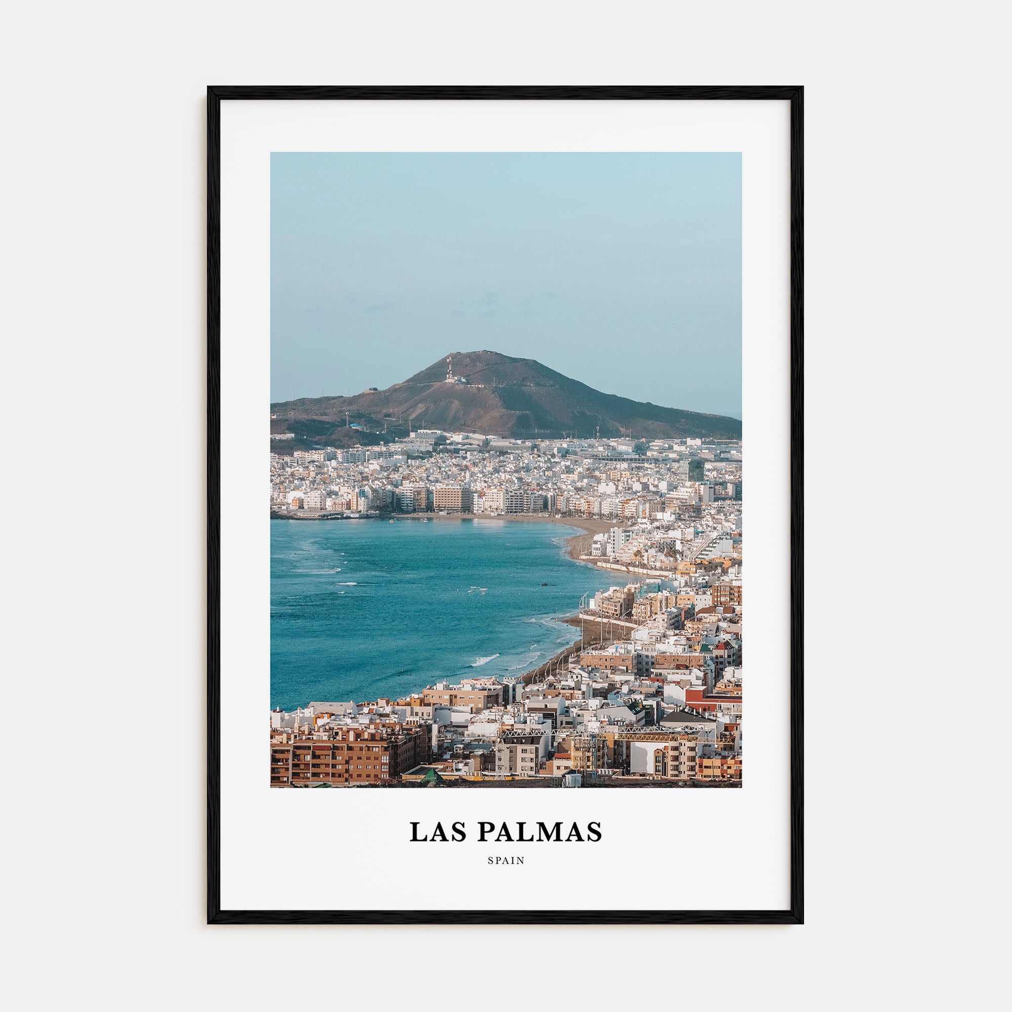 Las Palmas Portrait Color Poster