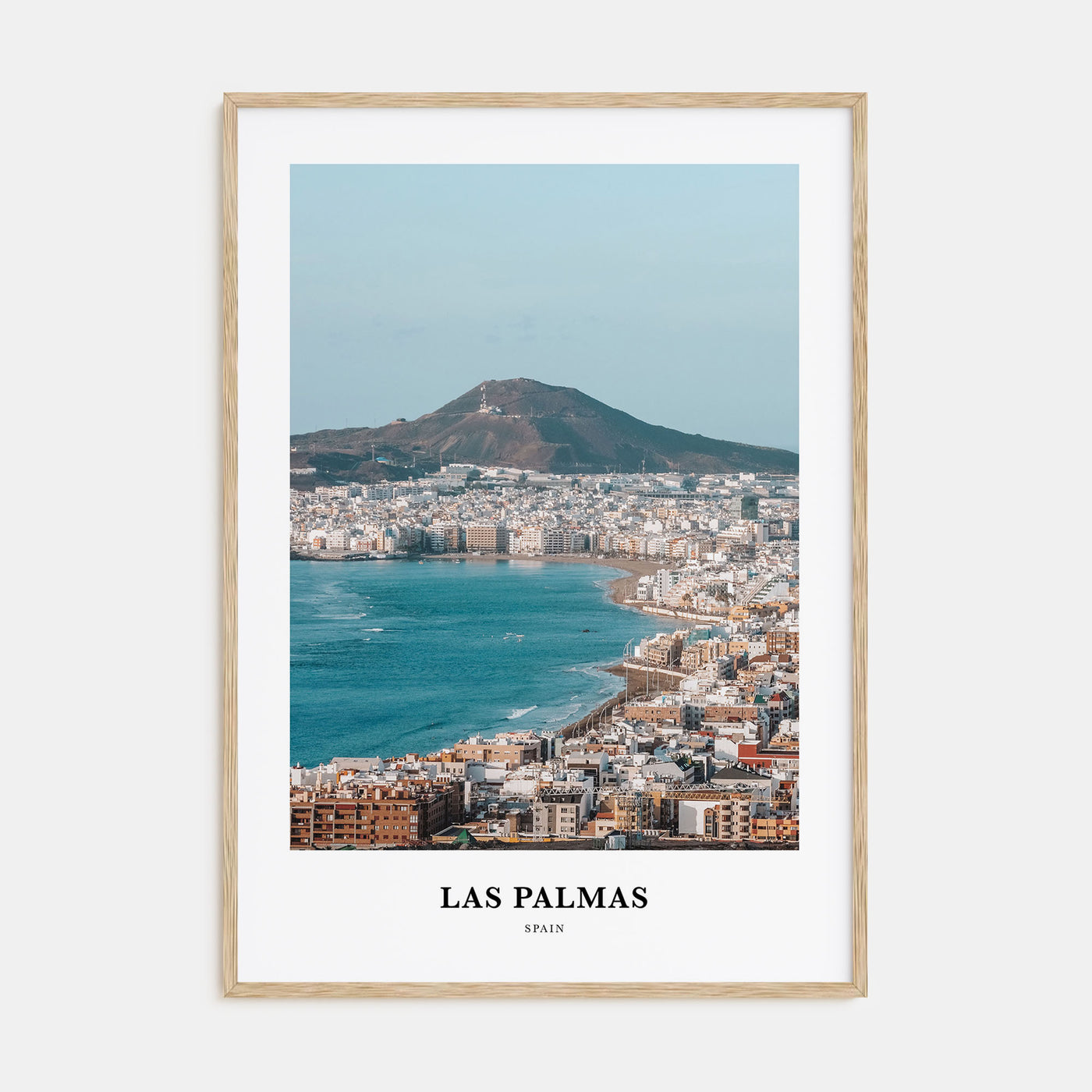 Las Palmas Portrait Color Poster