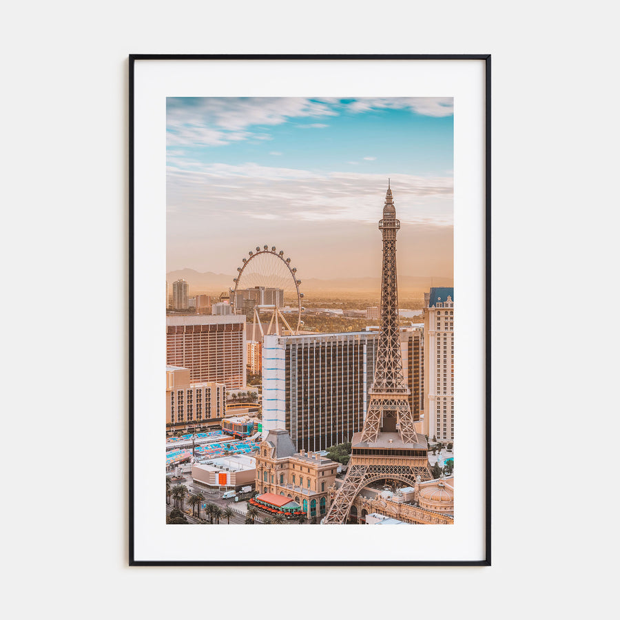 Las Vegas Photo Color Poster