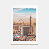 Las Vegas Photo Color Poster
