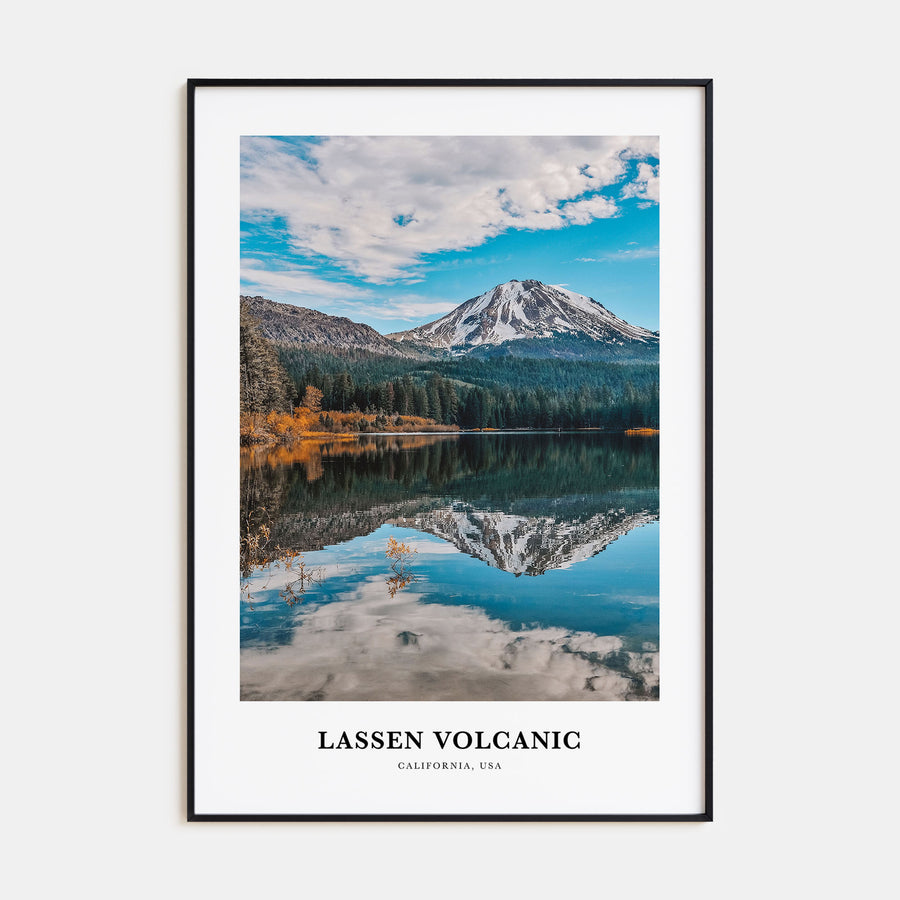 Lassen Volcanic National Park Portrait Color Poster