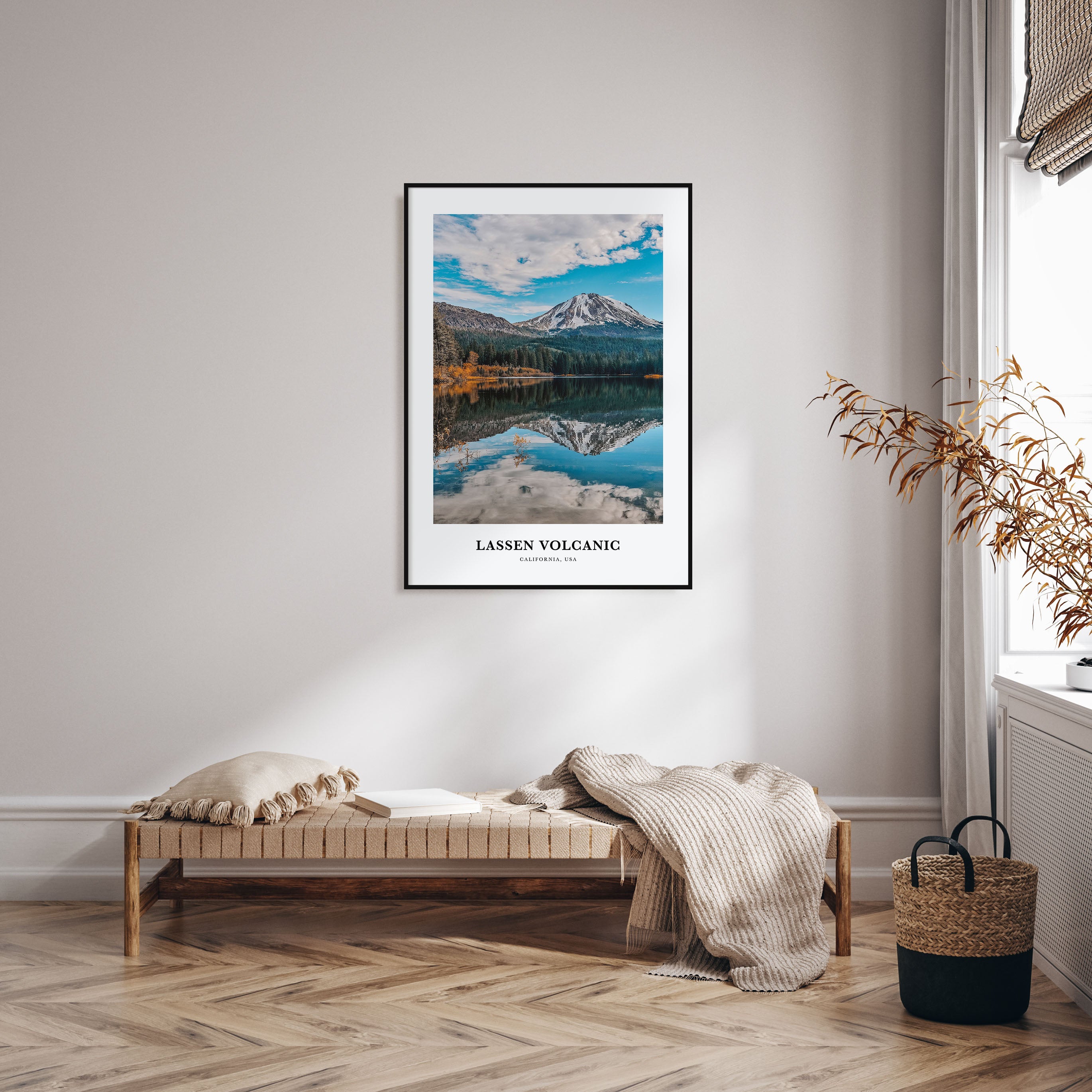 Lassen Volcanic National Park Portrait Color Poster