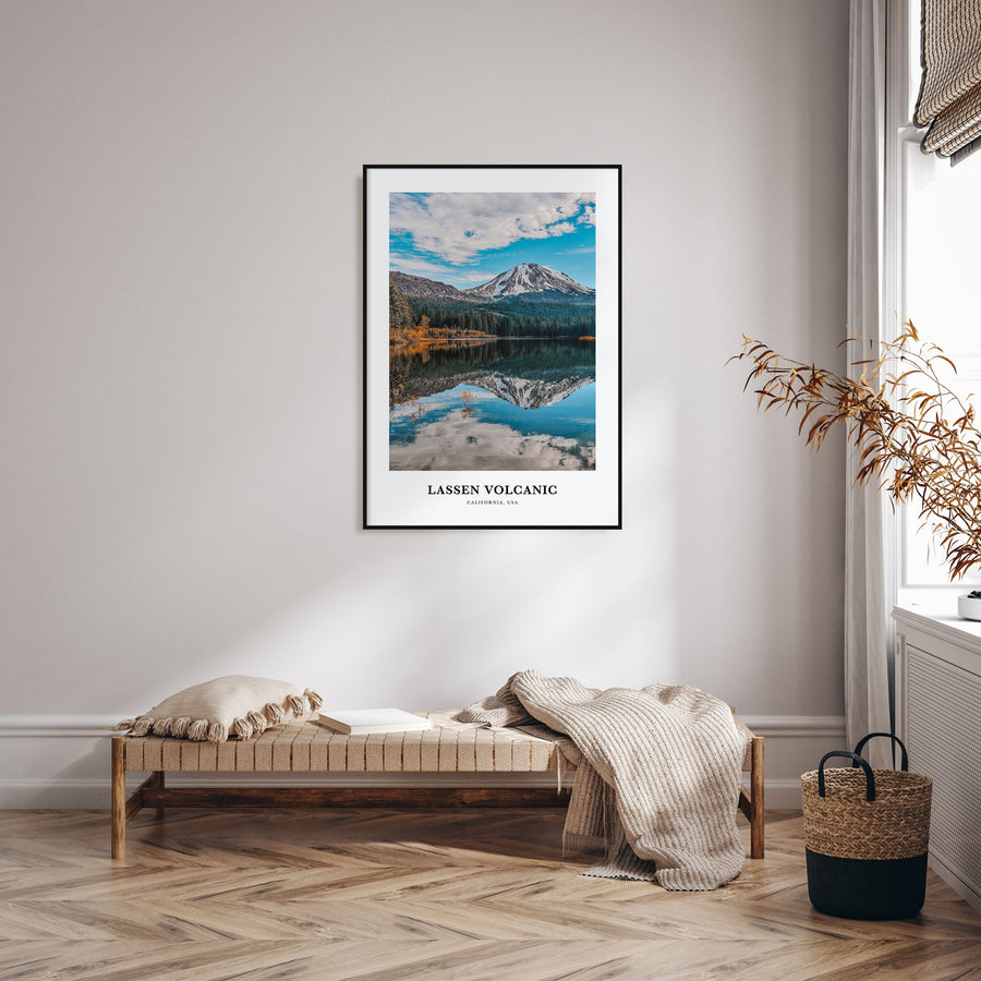 Lassen Volcanic National Park Portrait Color Poster