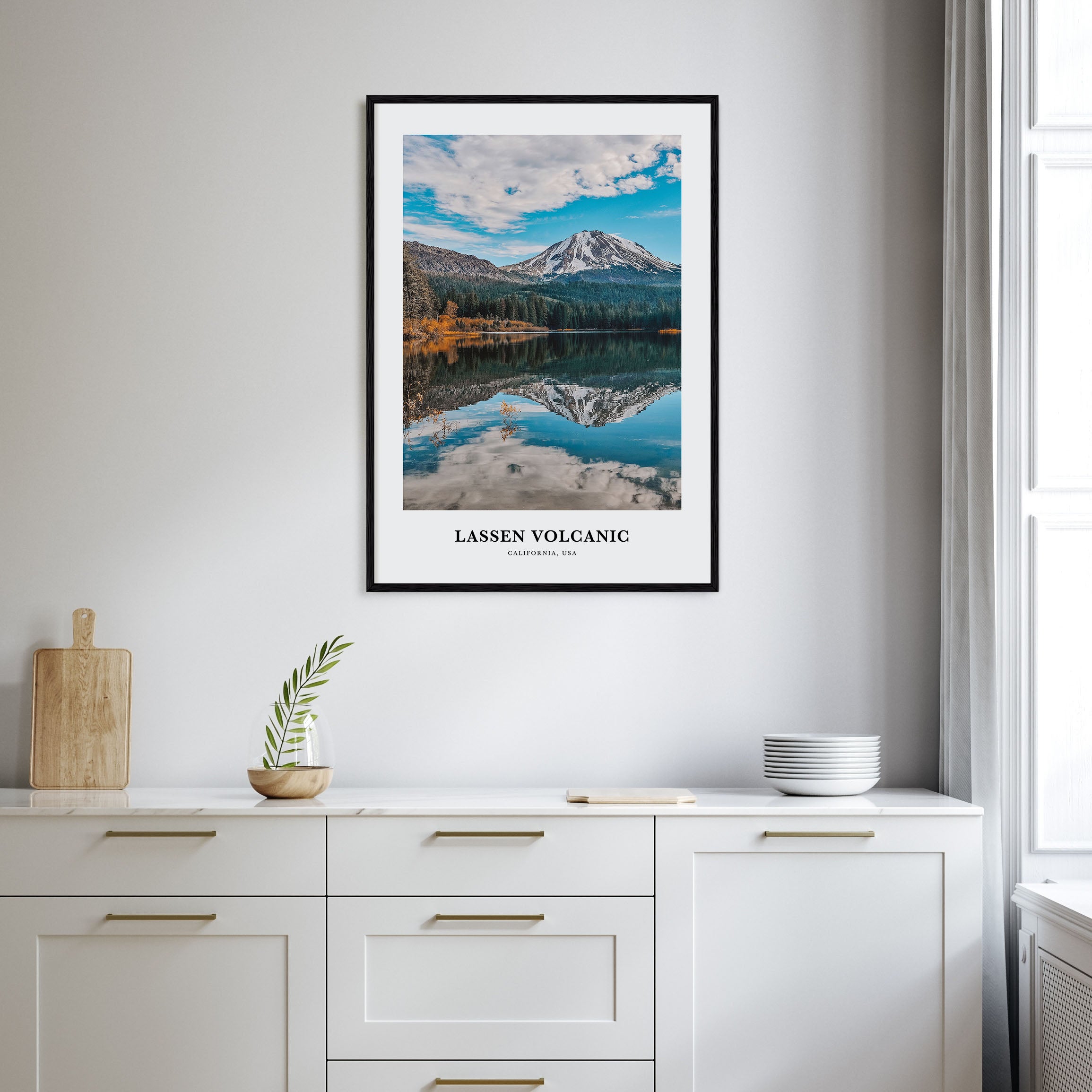 Lassen Volcanic National Park Portrait Color Poster