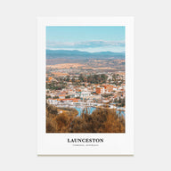 Launceston Portrait Color Poster