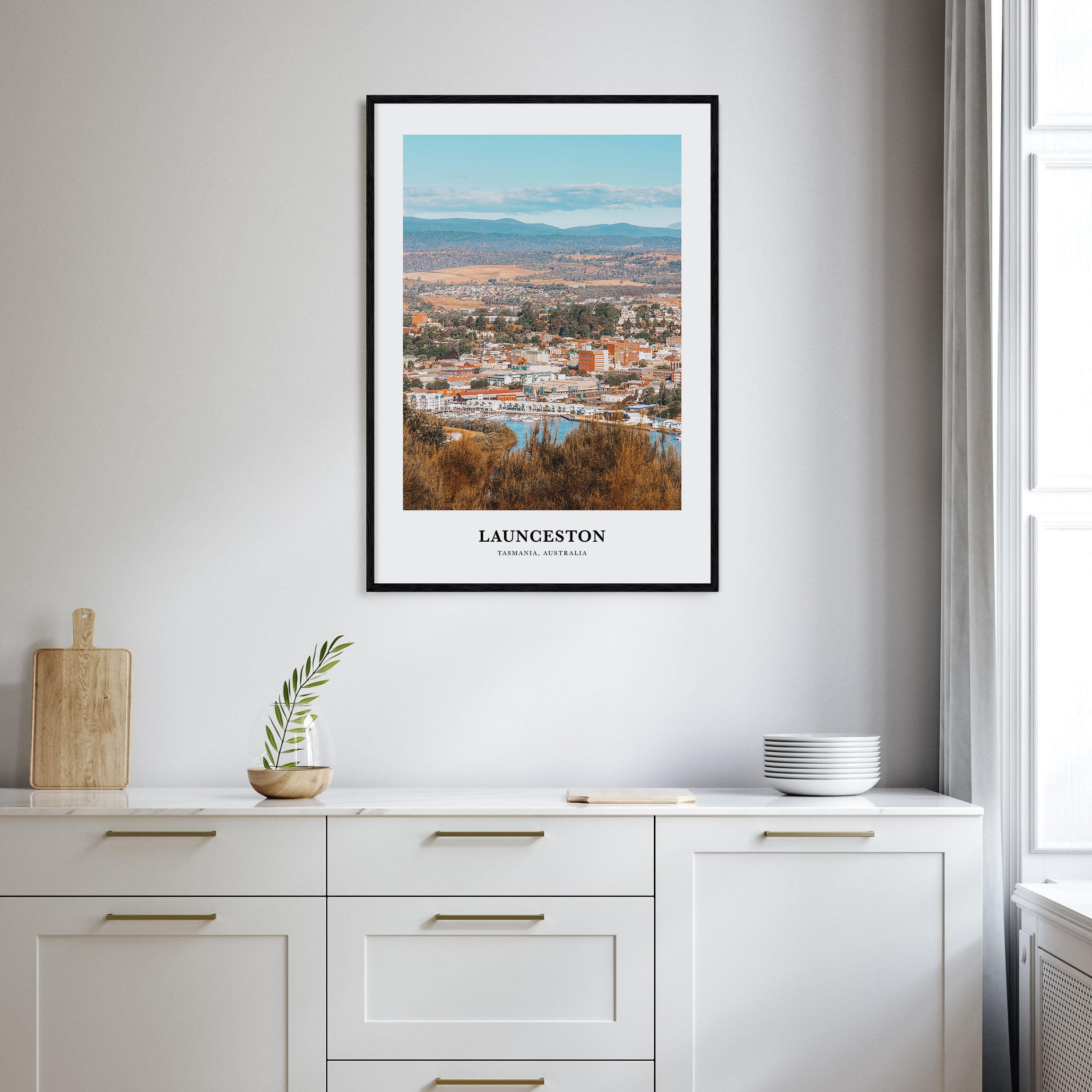 Launceston Portrait Color Poster