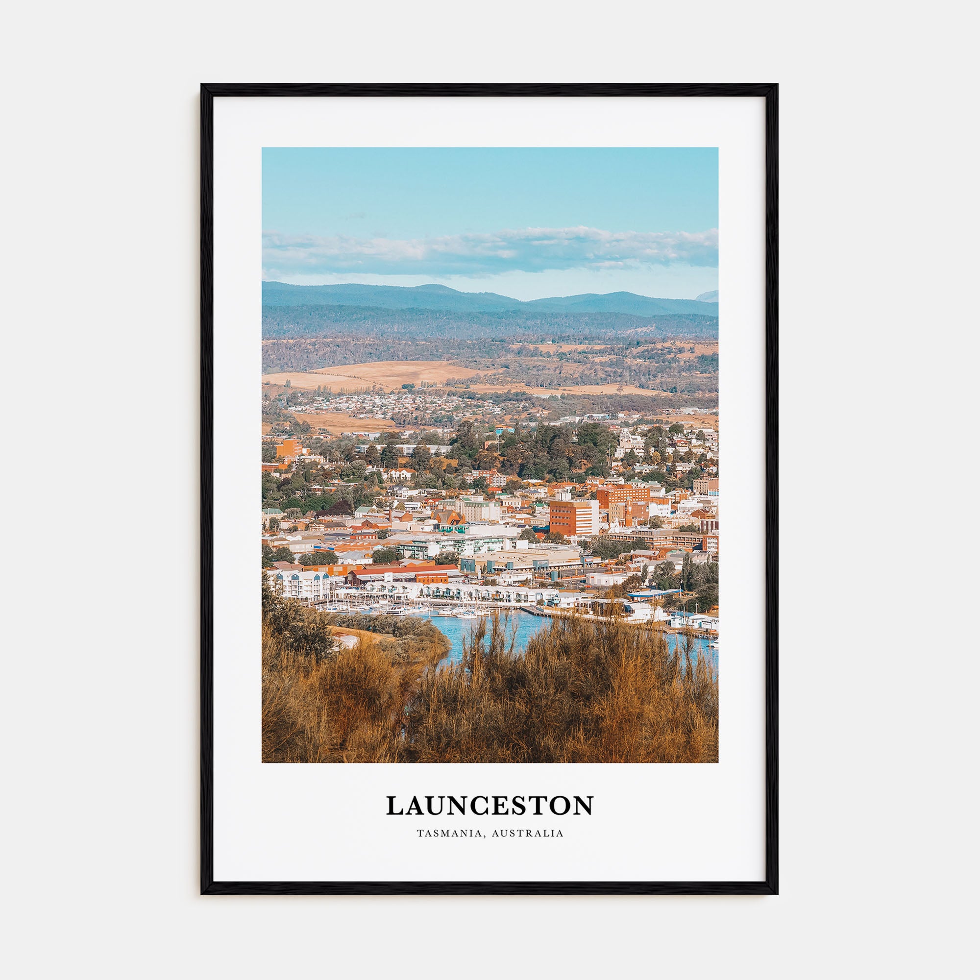 Launceston Portrait Color Poster