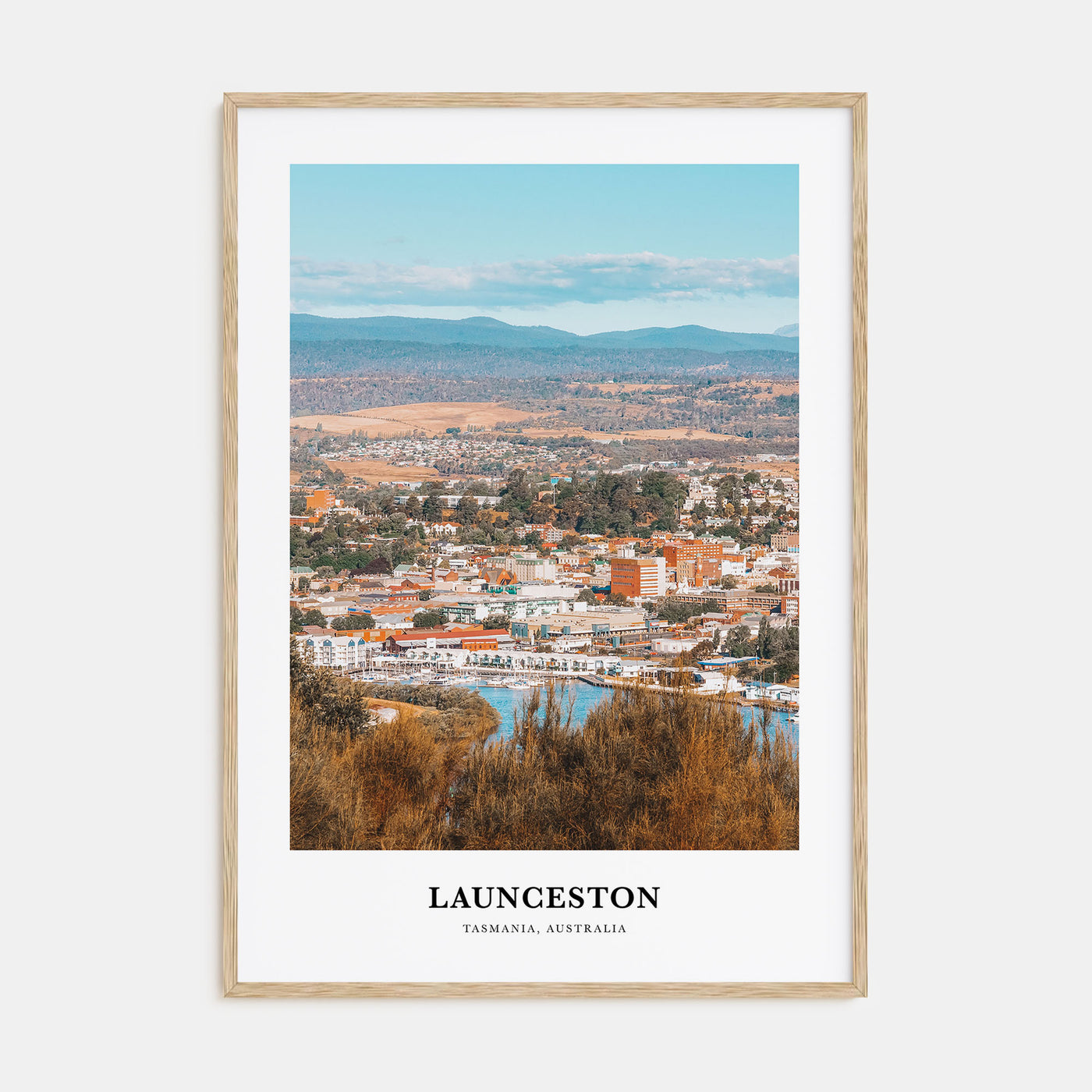 Launceston Portrait Color Poster