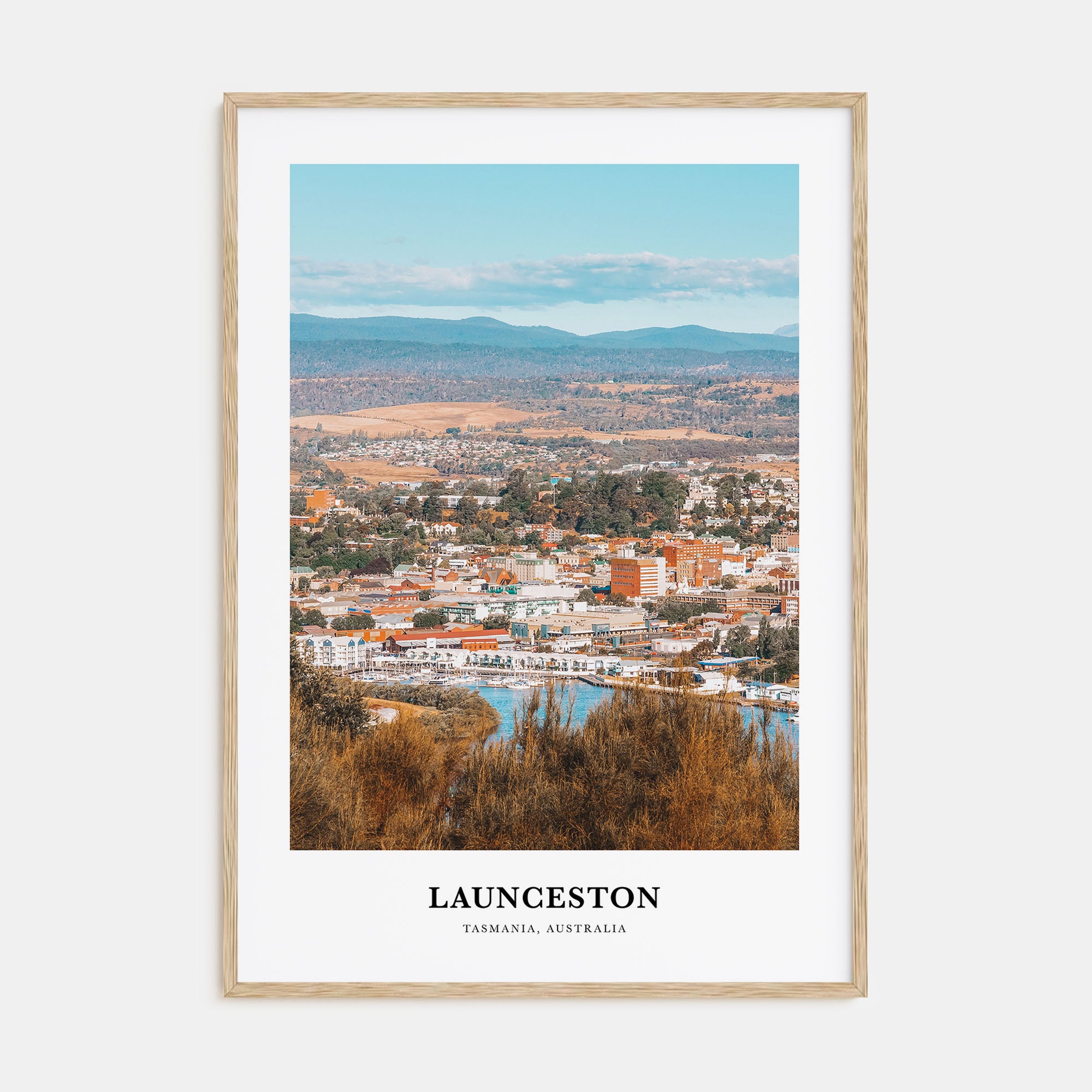 Launceston Portrait Color Poster