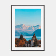 Lausanne Photo Color Poster
