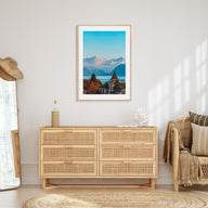 Lausanne Photo Color Poster