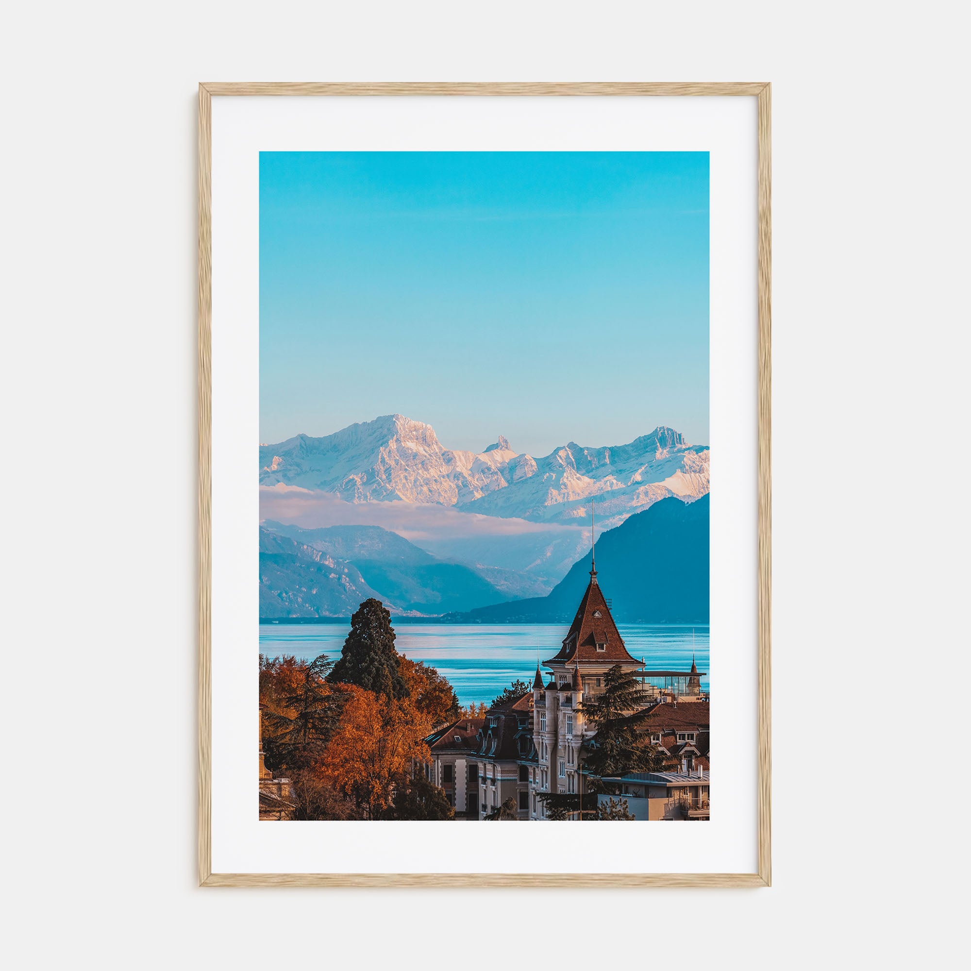 Lausanne Photo Color Poster