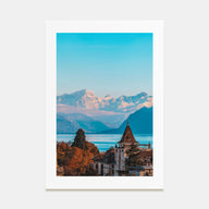 Lausanne Photo Color Poster