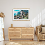 Lauterbrunnen Landscape Color Poster