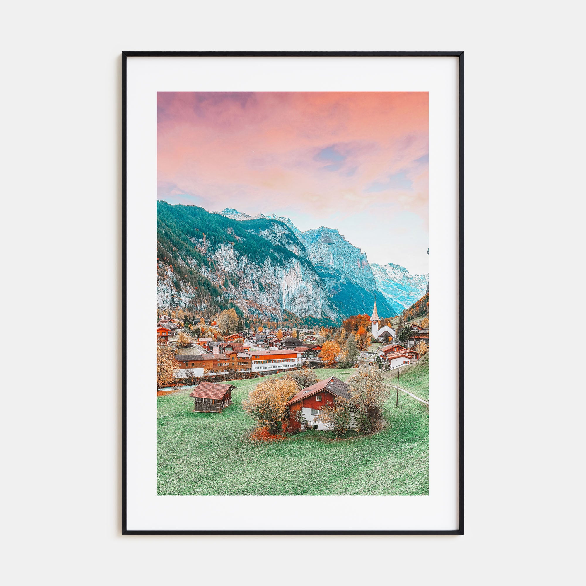 Lauterbrunnen Photo Color No 1 Poster