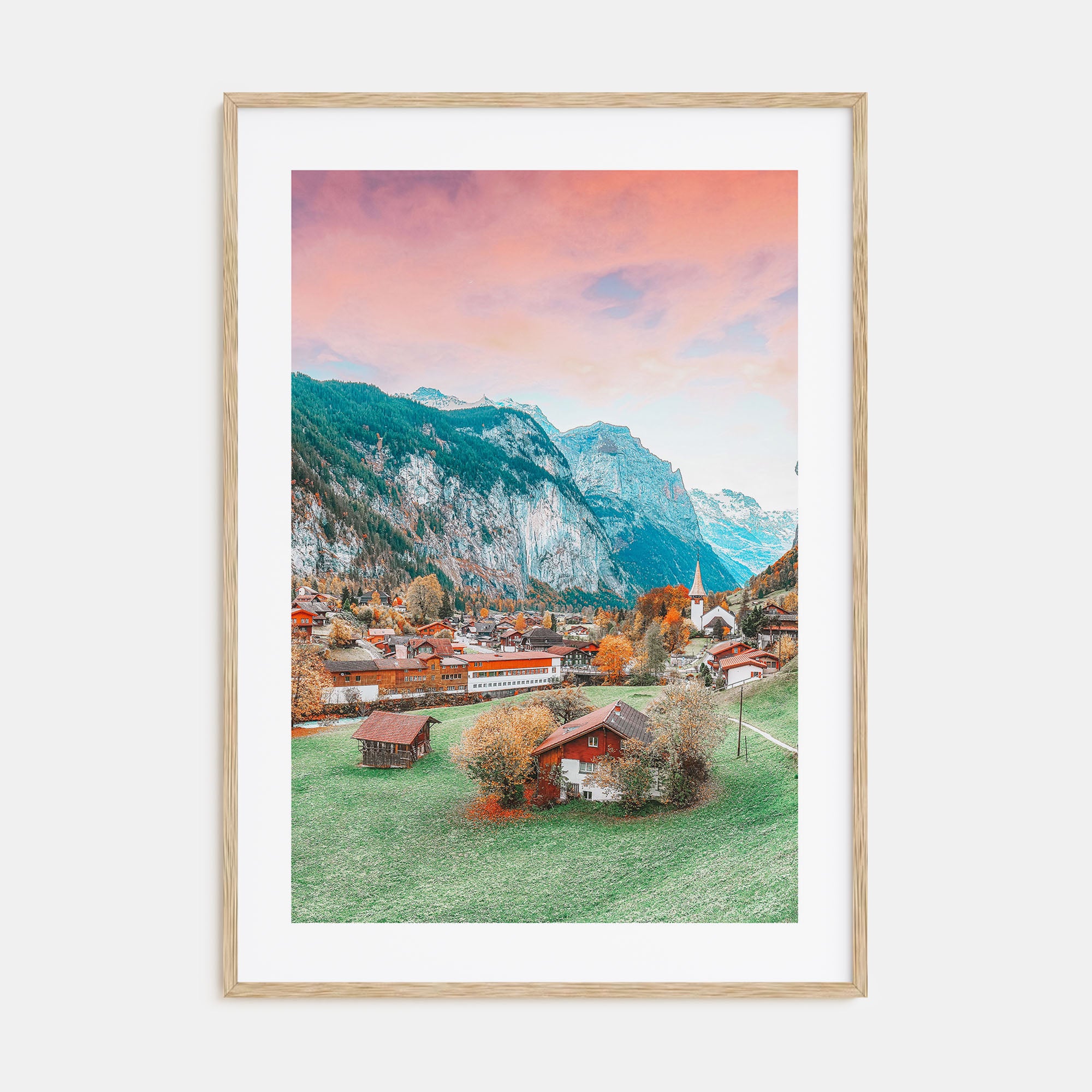 Lauterbrunnen Photo Color No 1 Poster