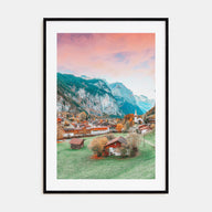 Lauterbrunnen Photo Color No 1 Poster