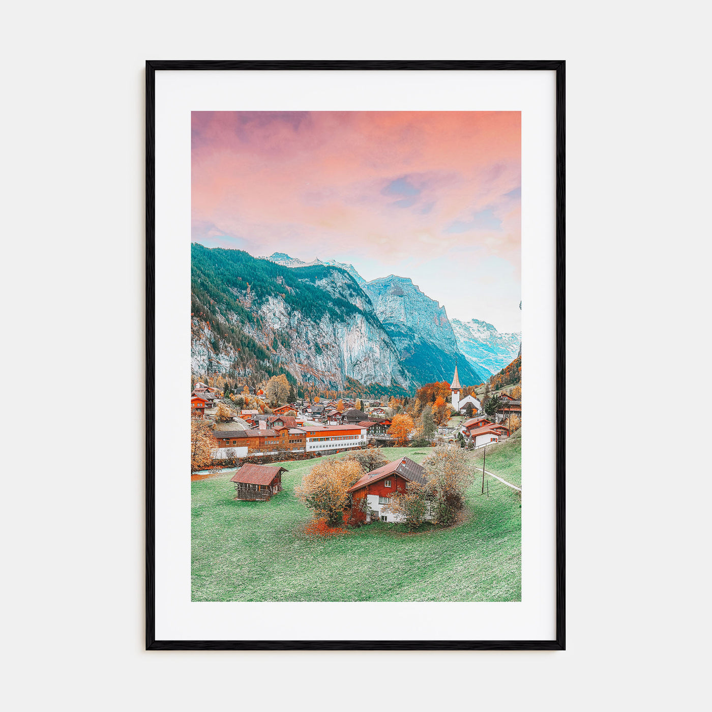 Lauterbrunnen Photo Color No 1 Poster
