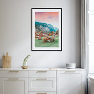Lauterbrunnen Photo Color No 1 Poster