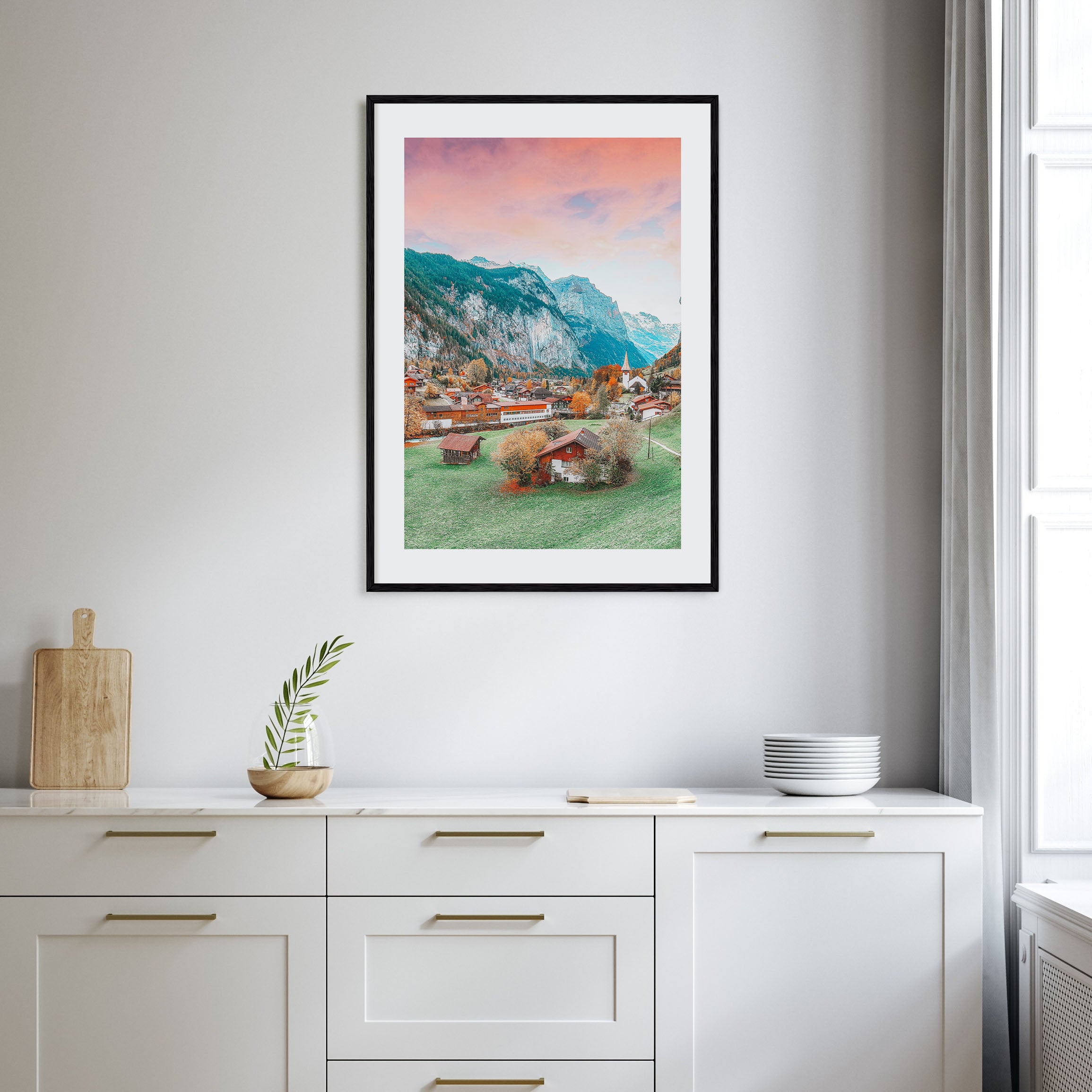 Lauterbrunnen Photo Color No 1 Poster