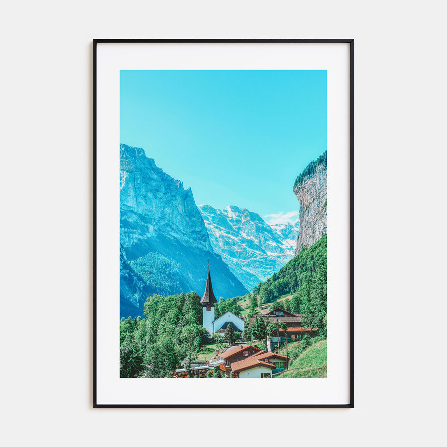 Lauterbrunnen Photo Color No 2 Poster