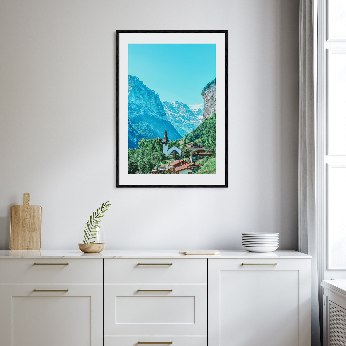 Lauterbrunnen Photo Color No 2 Poster