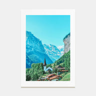 Lauterbrunnen Photo Color No 2 Poster