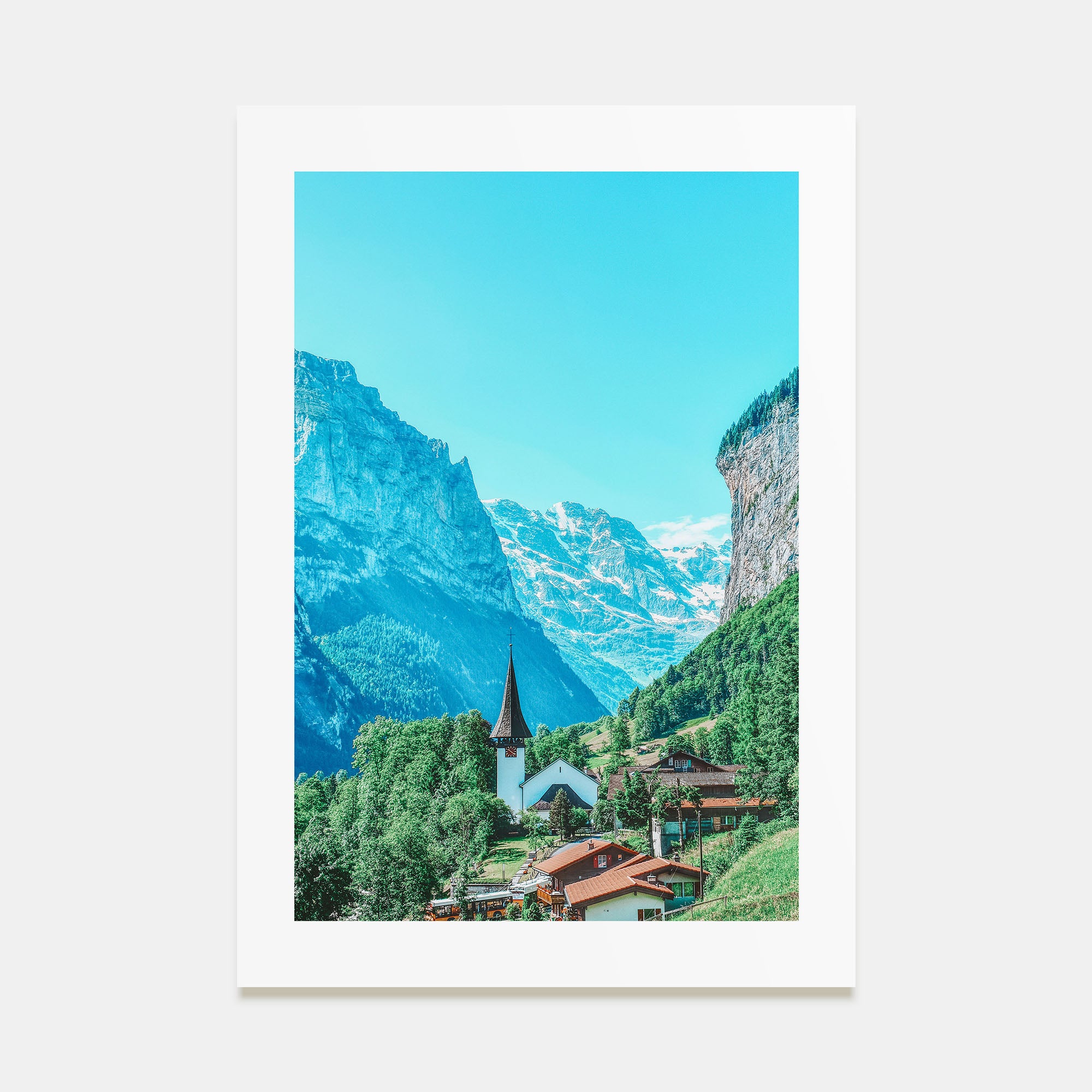 Lauterbrunnen Photo Color No 2 Poster