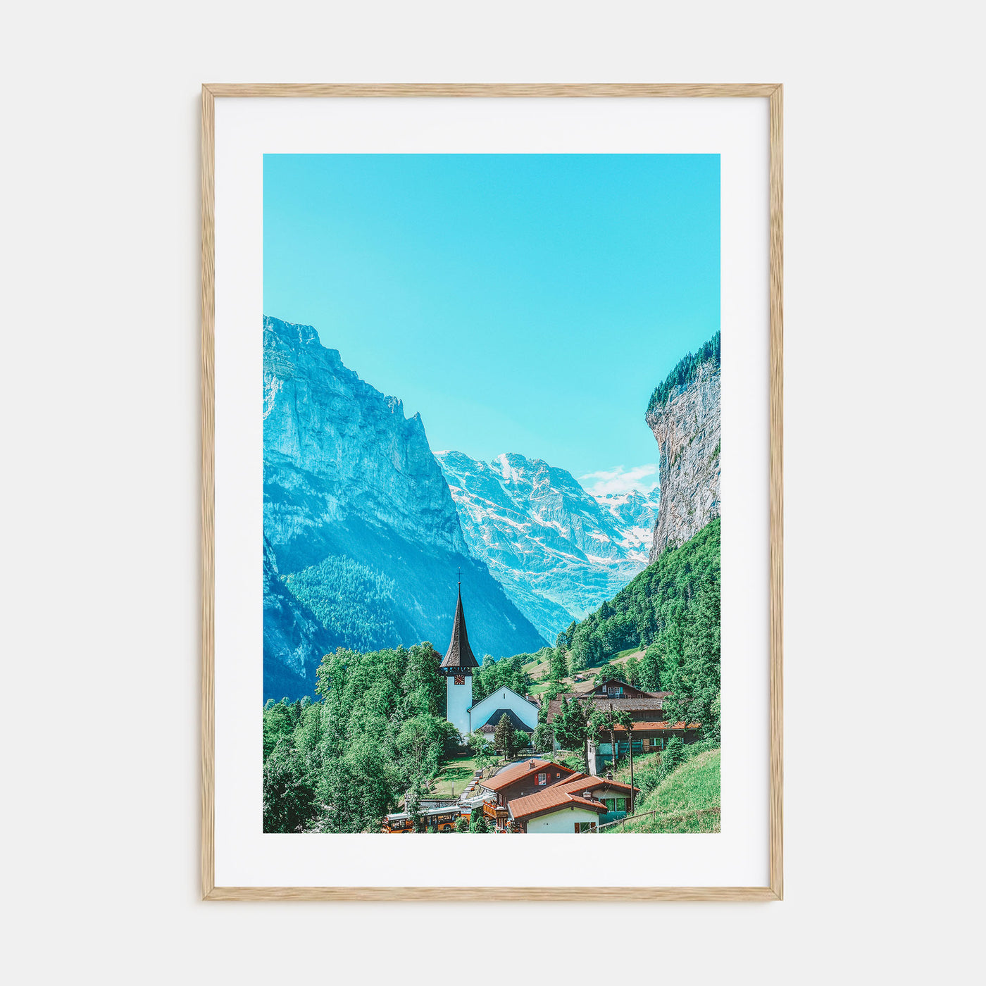 Lauterbrunnen Photo Color No 2 Poster