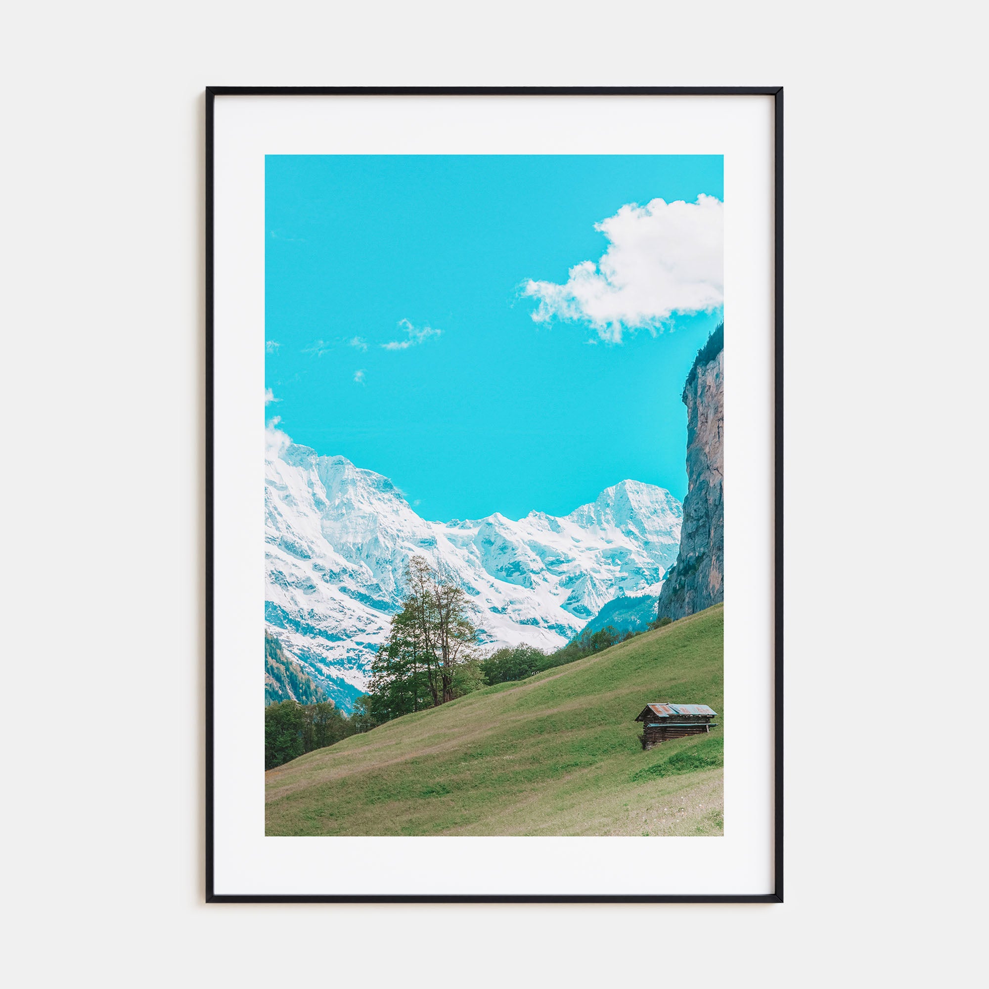 Lauterbrunnen Photo Color No 3 Poster