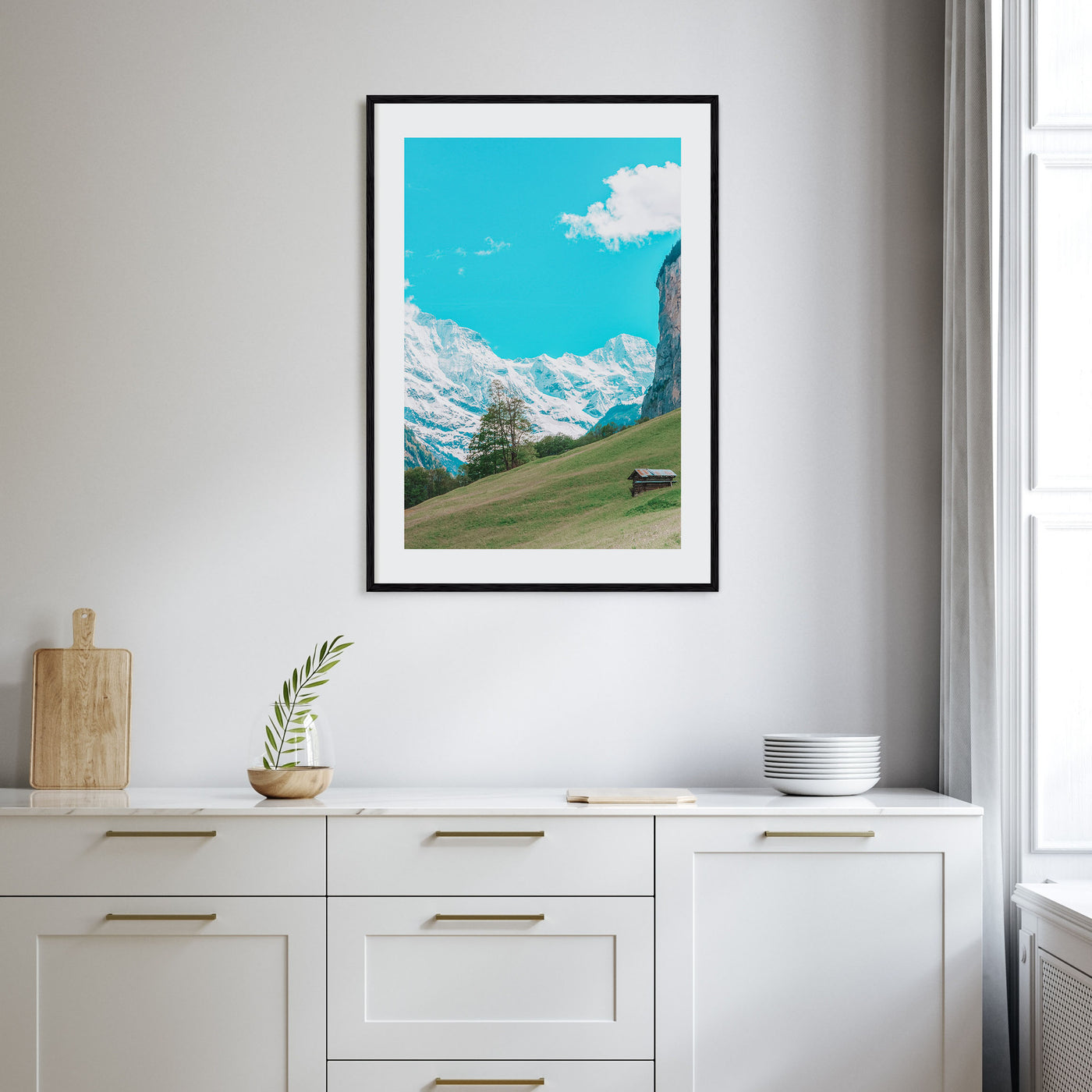 Lauterbrunnen Photo Color No 3 Poster