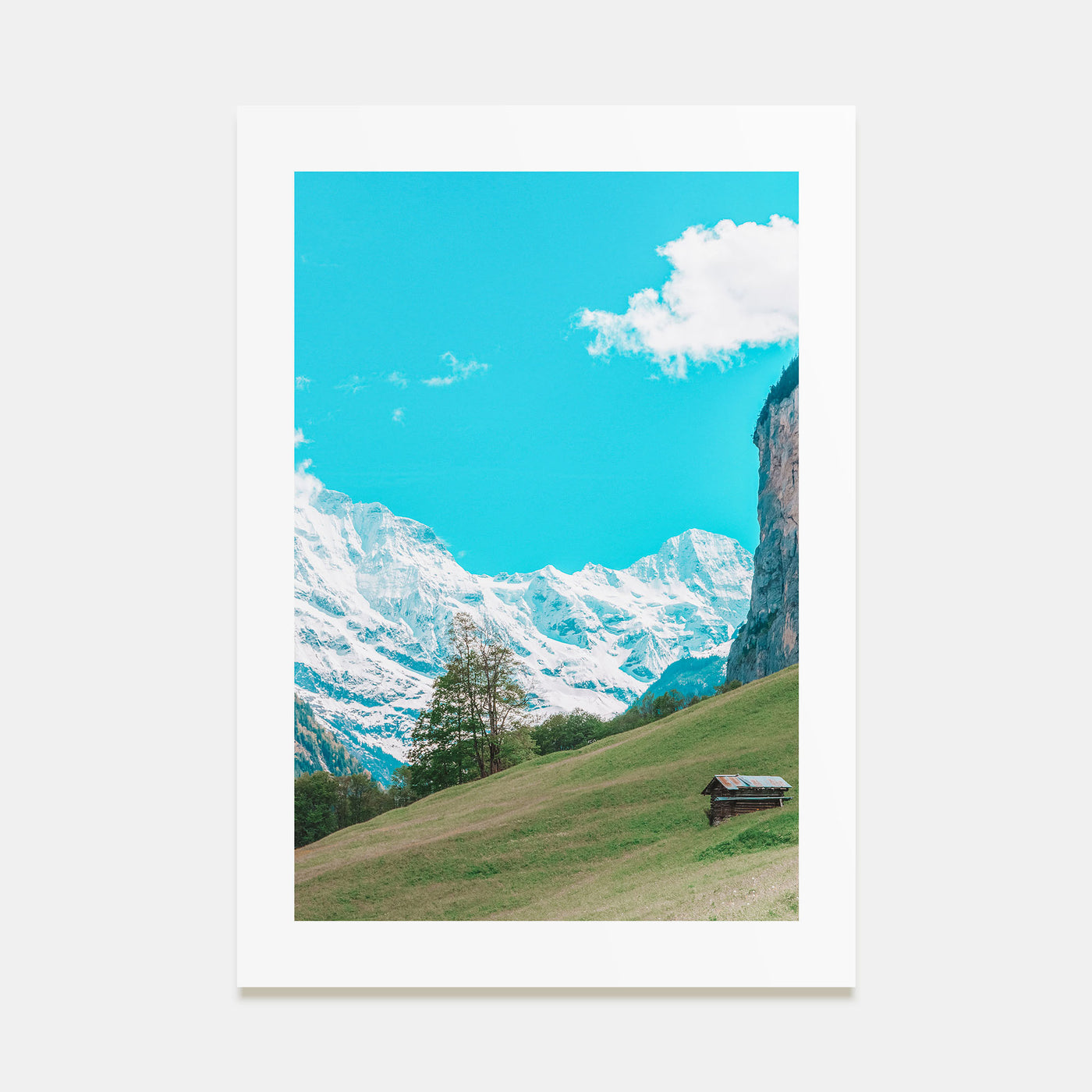 Lauterbrunnen Photo Color No 3 Poster