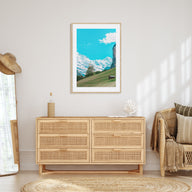 Lauterbrunnen Photo Color No 3 Poster