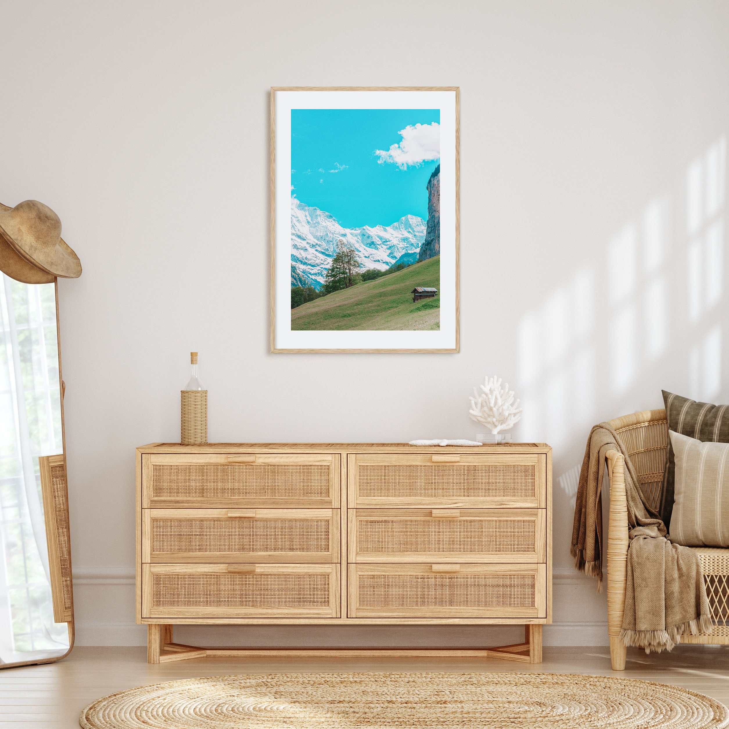 Lauterbrunnen Photo Color No 3 Poster