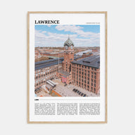Lawrence, Massachusetts Travel Color Poster
