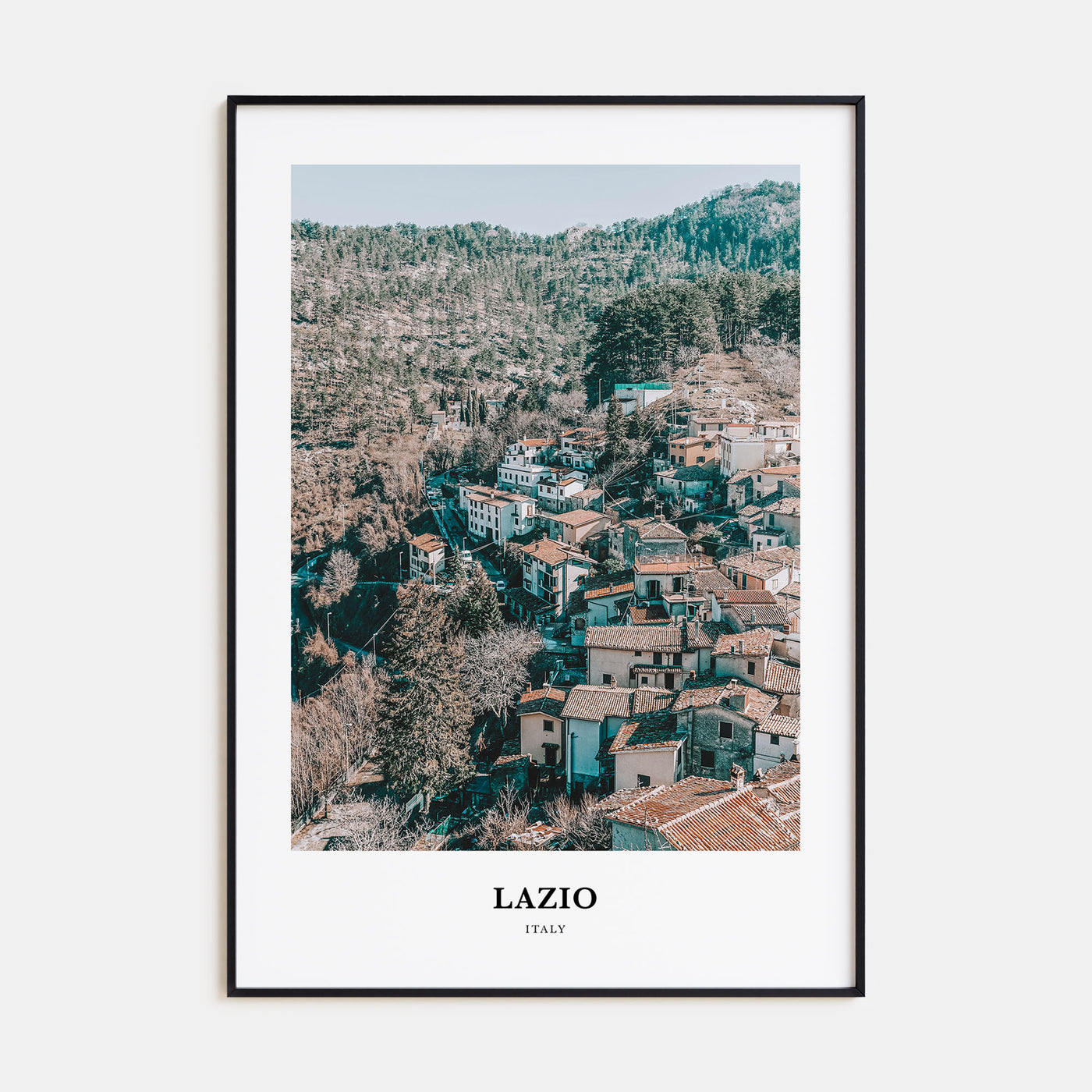 Lazio Portrait Color Poster