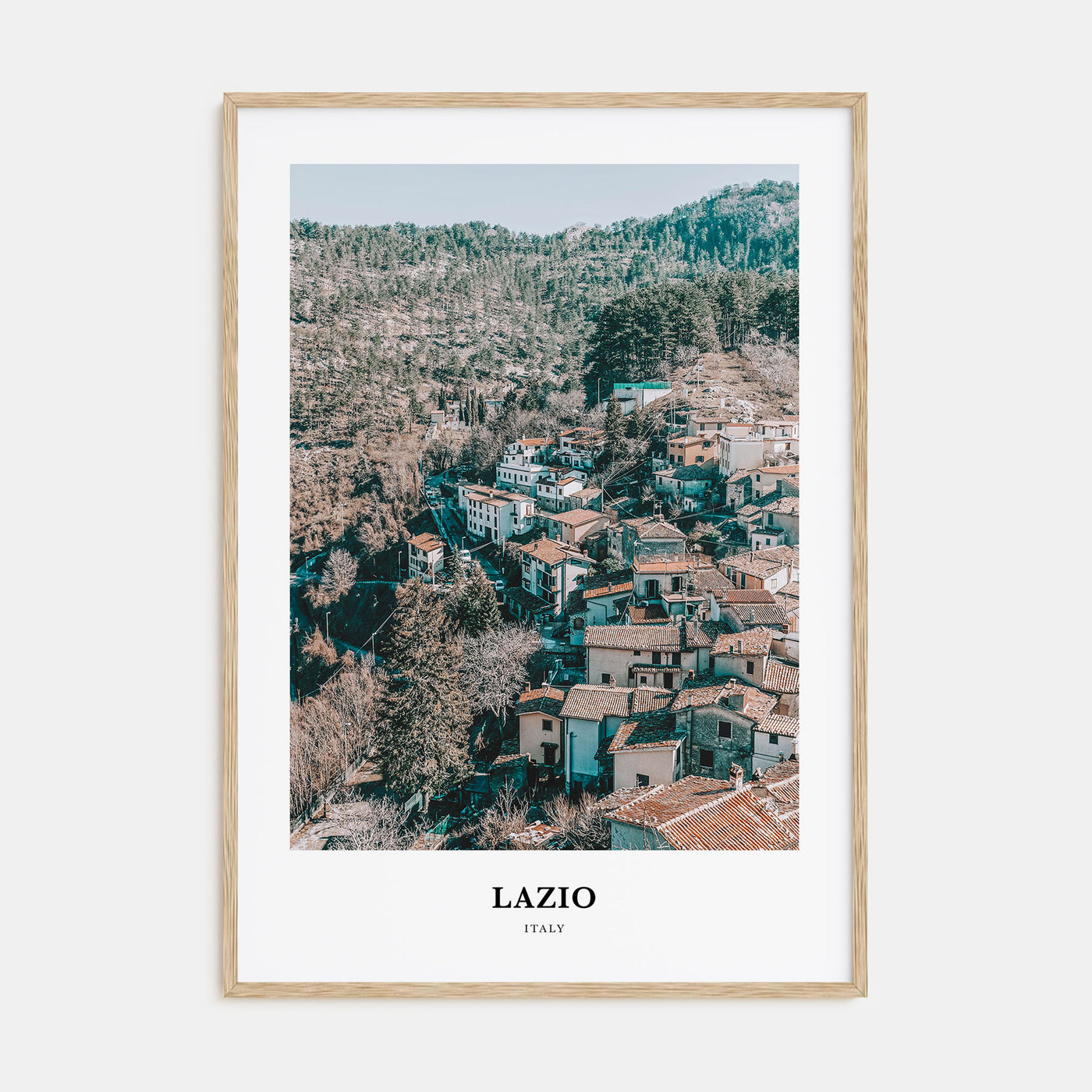 Lazio Portrait Color Poster