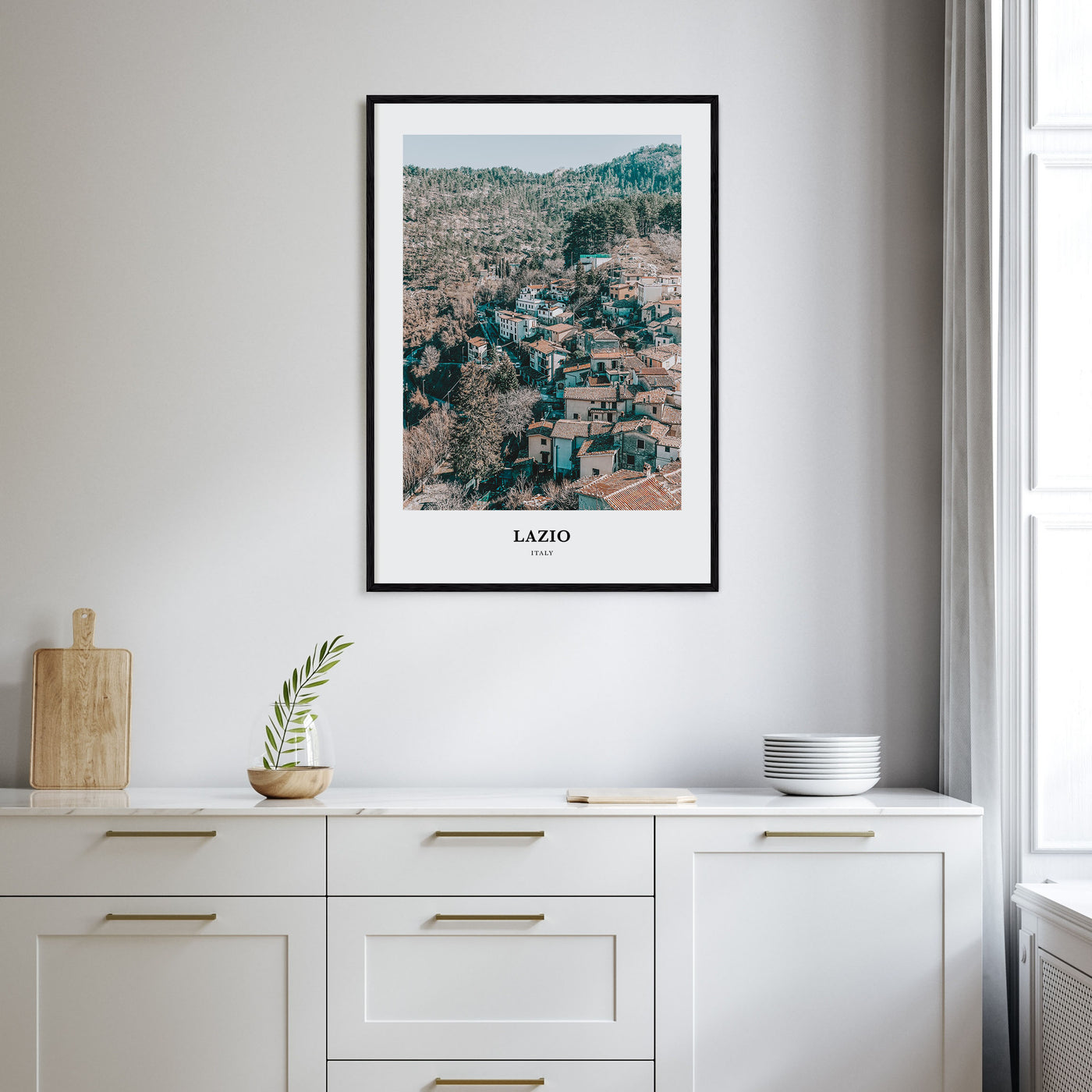 Lazio Portrait Color Poster