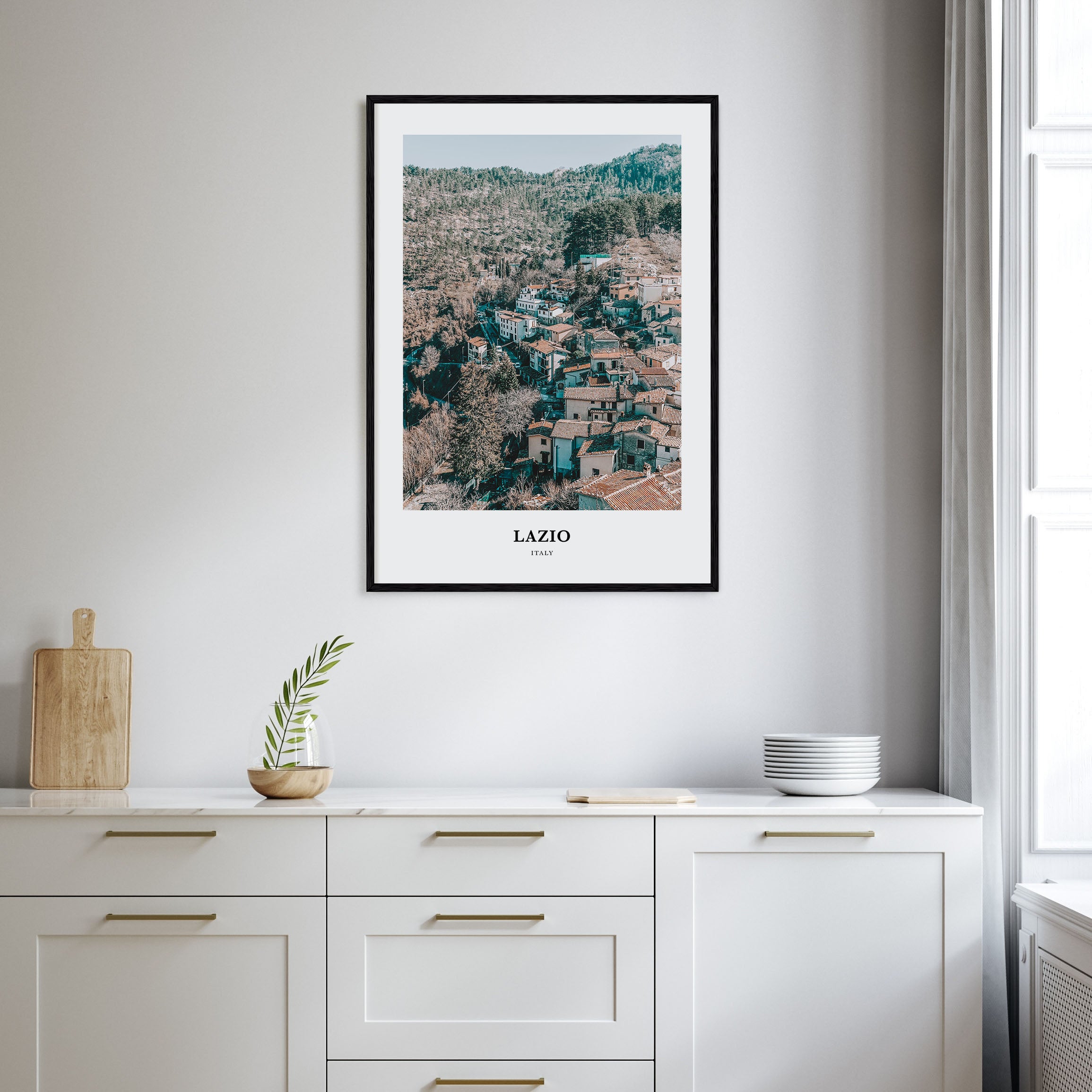 Lazio Portrait Color Poster